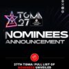 TGMA 2026 Nominations; Black Sherif, Stonebwoy, Sarkodie, and Wendy Shay Battle for Ghana’s Top Music Crown