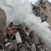 Russian Missile Barrage Kills Civilians as Ukraine Intensifies Drone Strikes Inside Russia