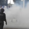 Police Fire Tear Gas at Rhodes-Vivour, Funso Doherty and #EndSARS Memorial Participants in Lekki